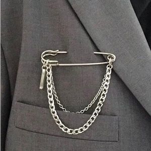 3/$25 Safety Pin Brooch